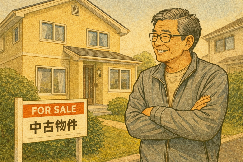 散歩中に中古物件発見