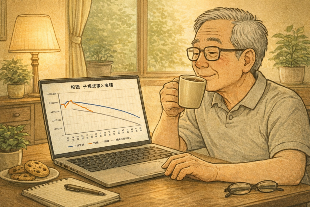 取り崩しシミュレーションを見ながら考える