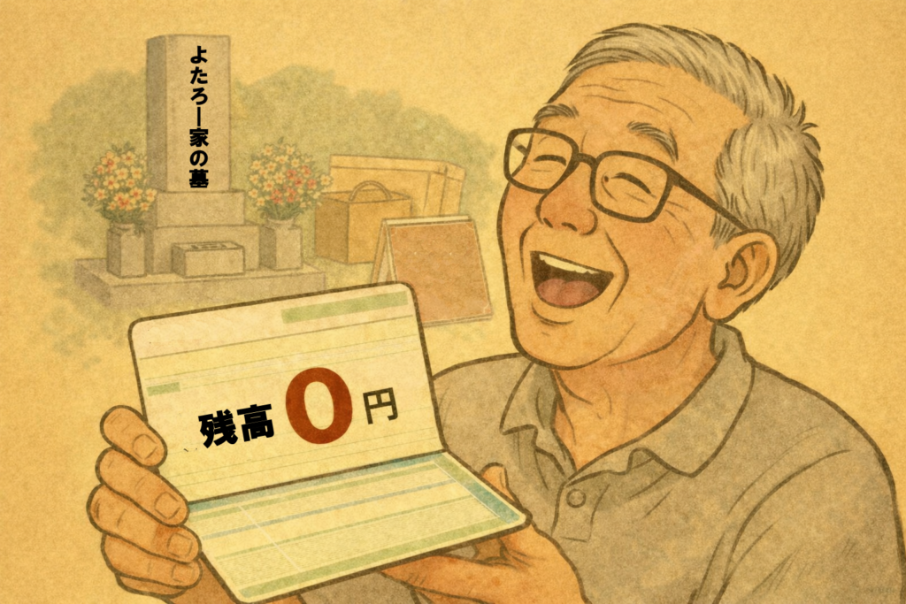 老後資産0を目指しましょう