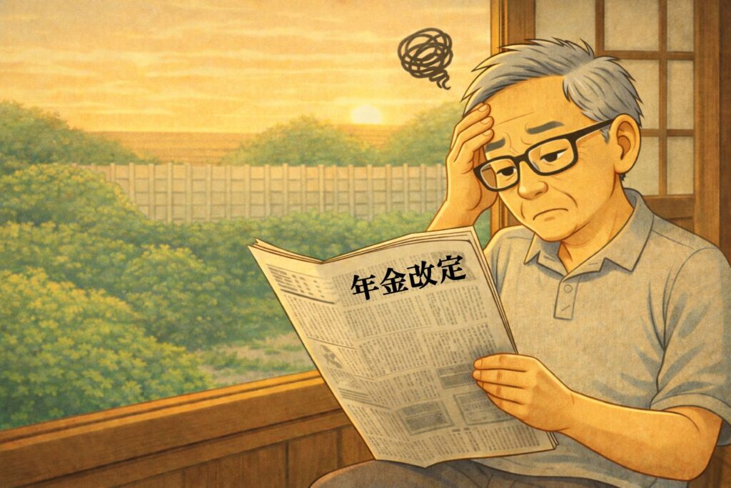年金改定プラス2%を考える