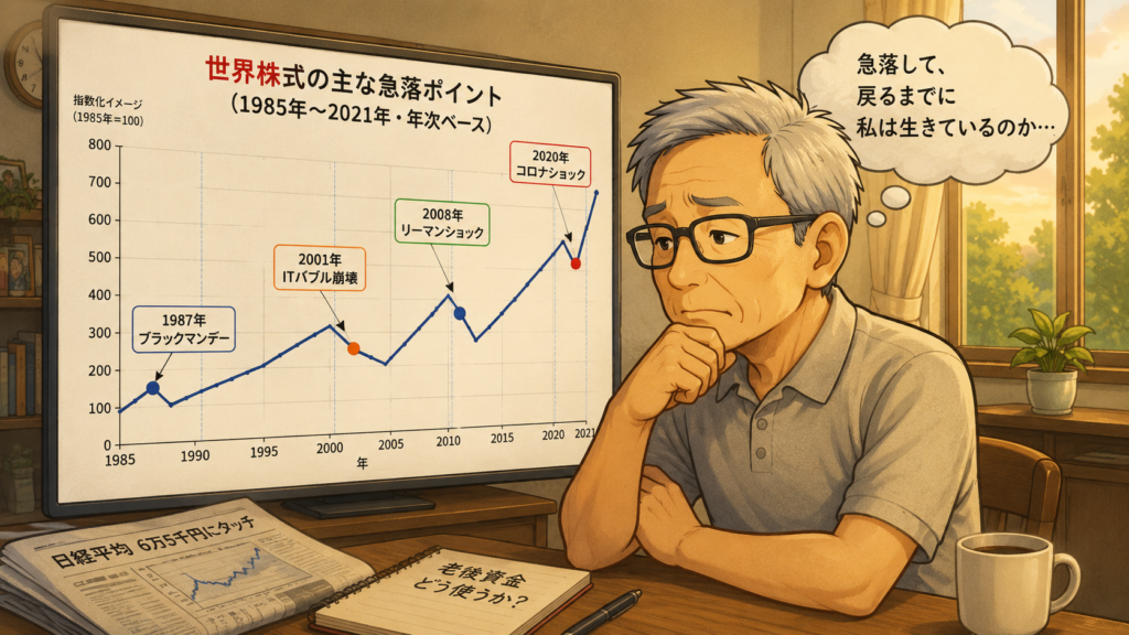 老後投資の怖さ