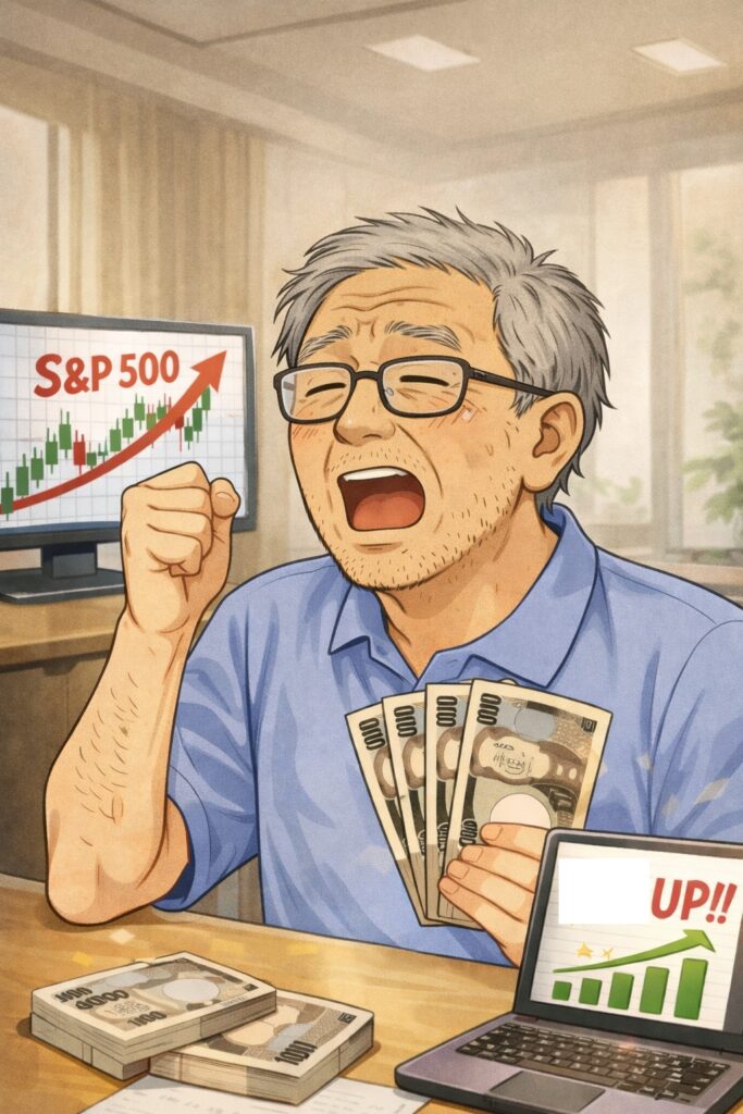 NISA S＆P500で成功