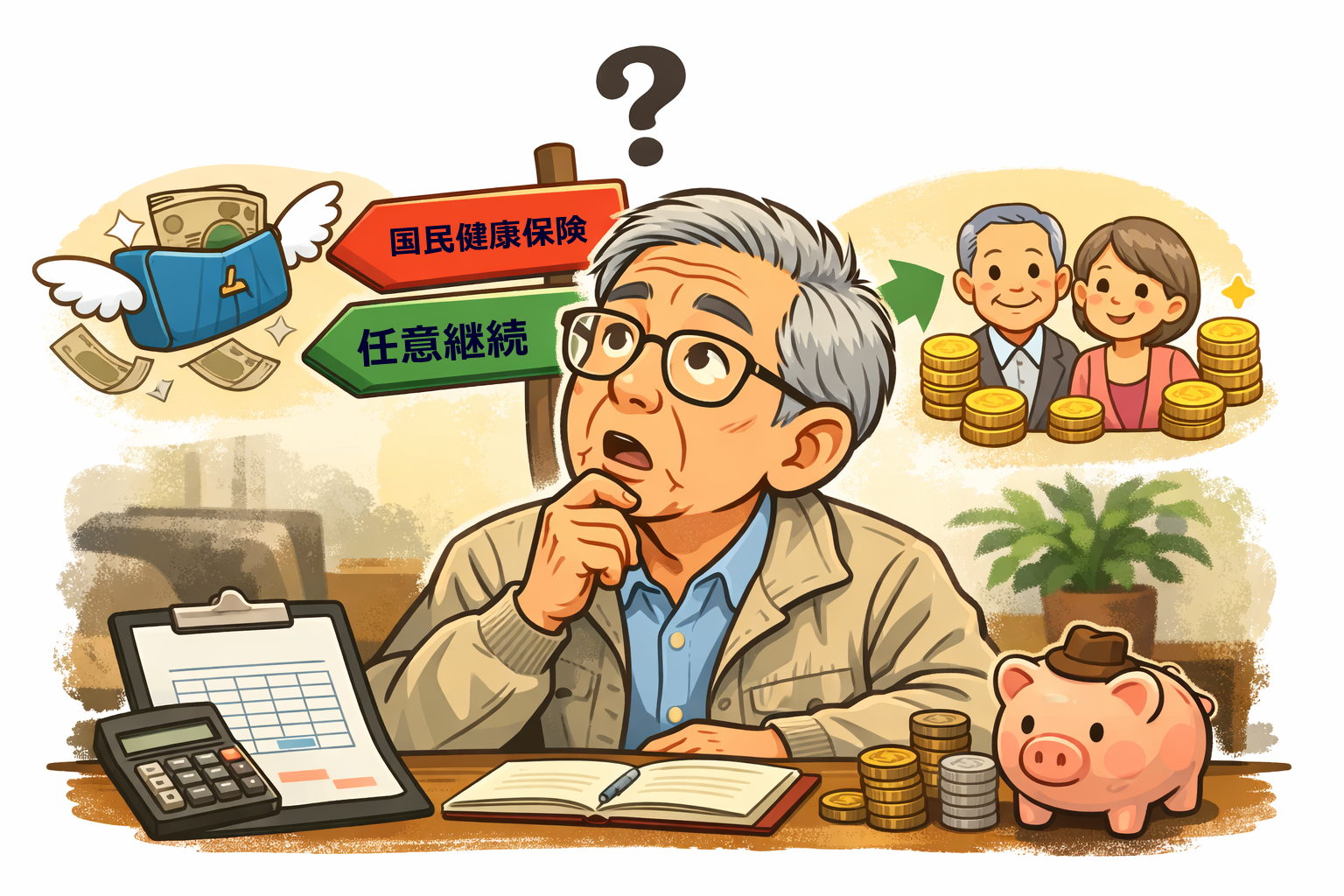 国民健康保険と任意継続をしっかり比較しよう