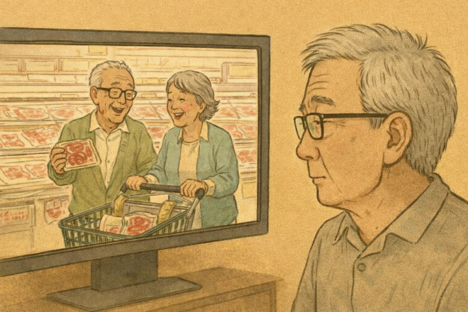 年金支給日のテレビニュースの定番