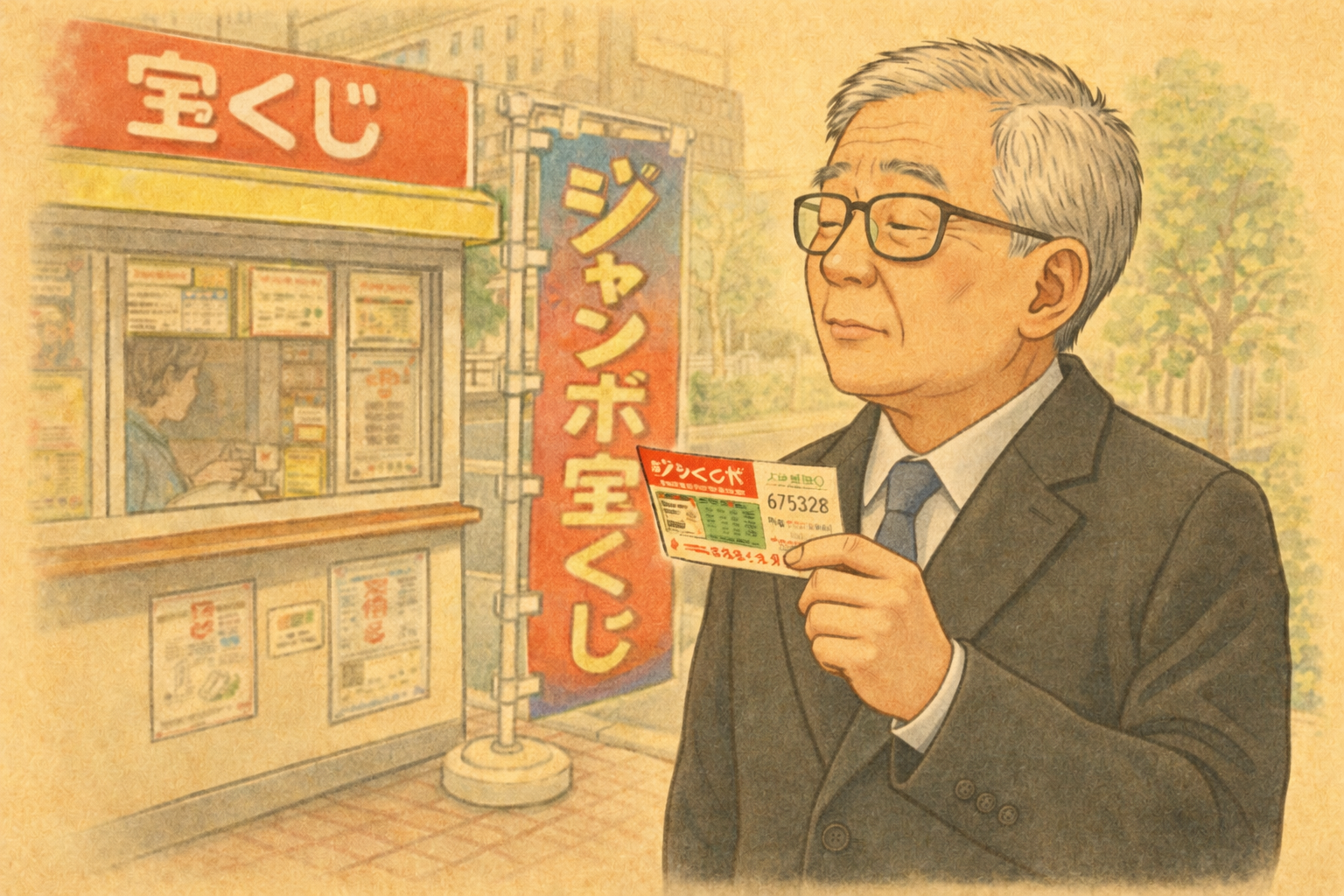 当たれバレンタインジャンボ宝くじ