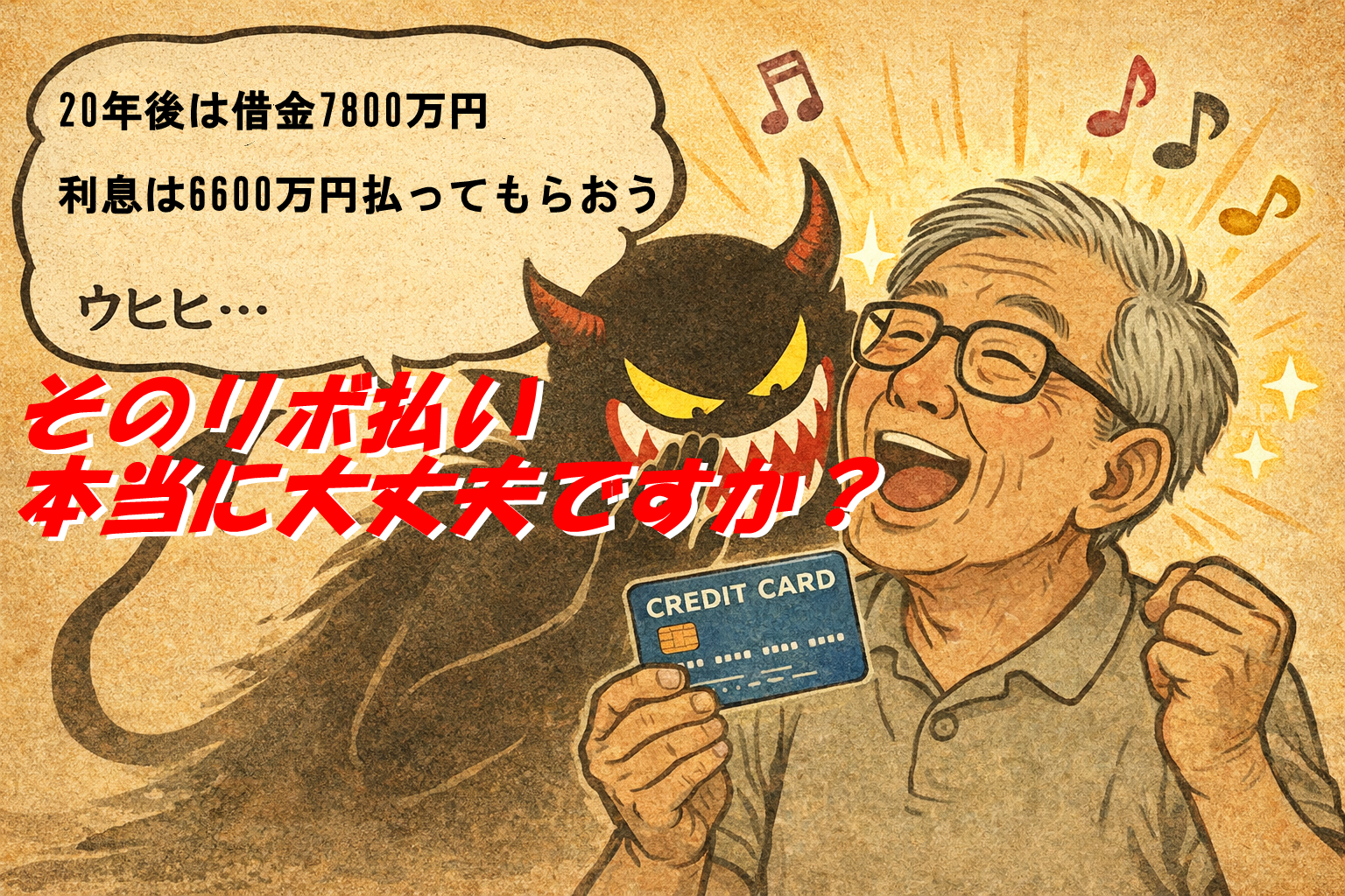 そのリボ払い本当に大丈夫ですか