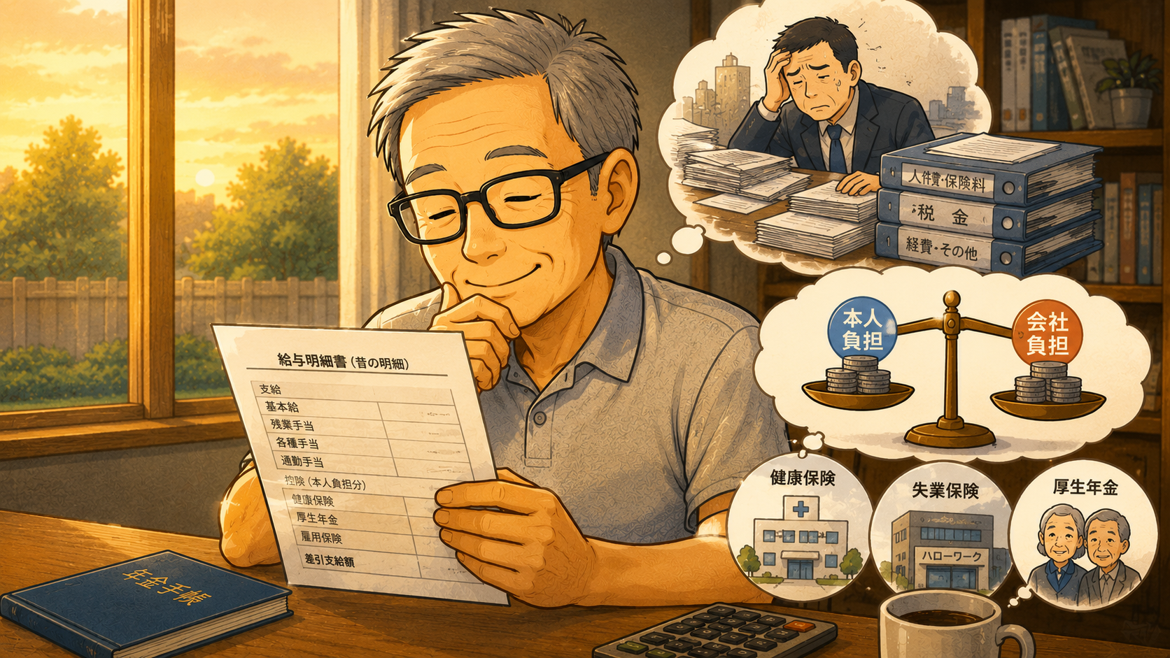 給与明細に載らないもうひとつの給与、社会保険