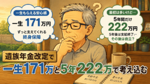 遺族年金改革で悩む