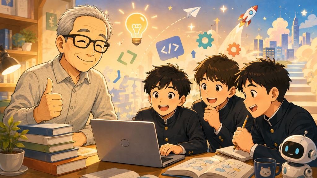 プログラマー志望の若い人にエールを送る