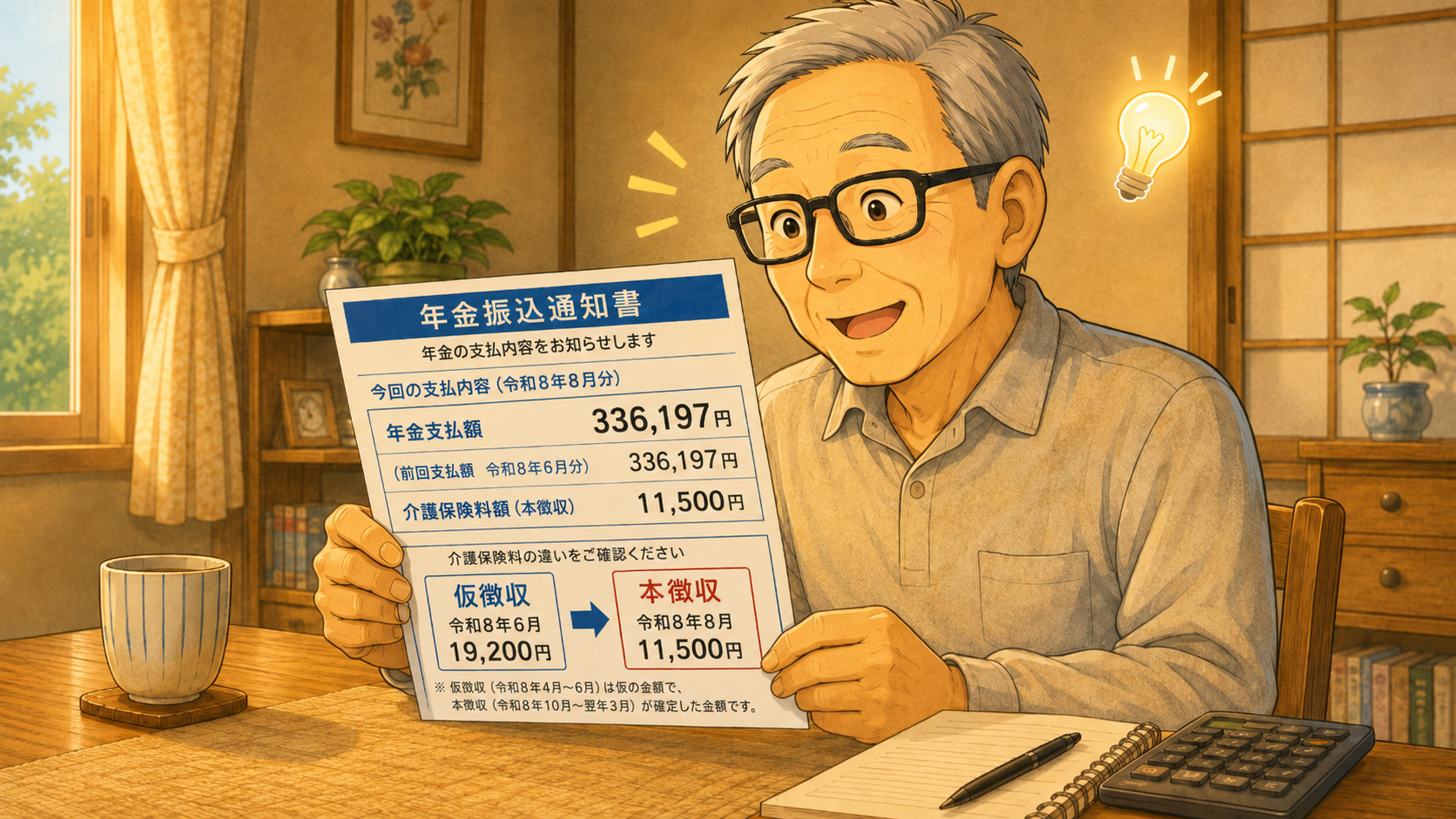 介護保険料で、特別徴収はすでに経験済みでした
