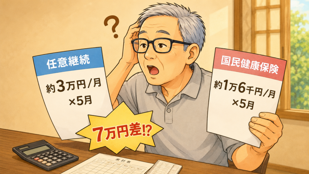 任意継続から国保に切り替える