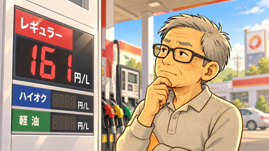 ガソリン価格の裏を考える