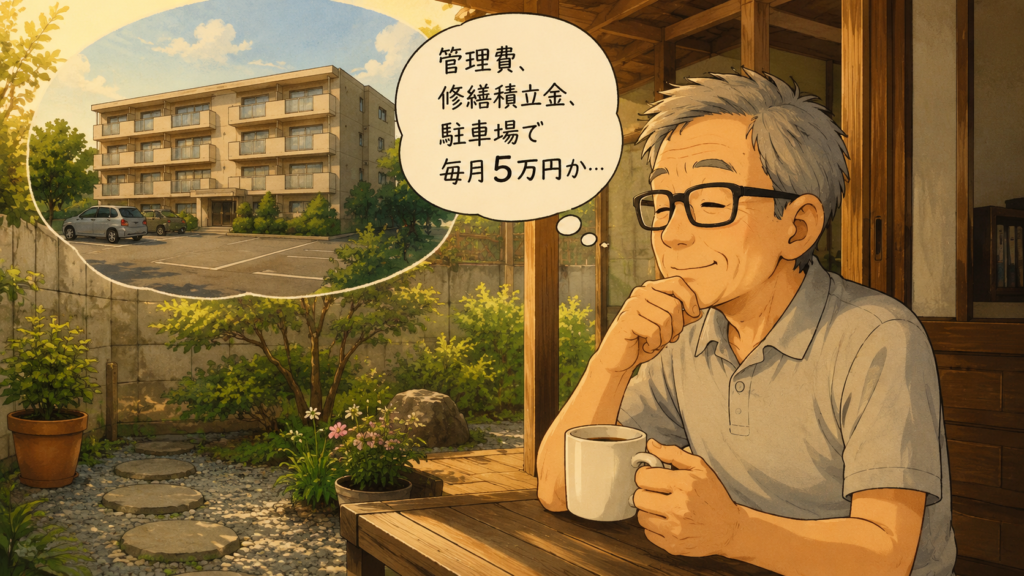 マンションの経費を払っていた頃を思い出す