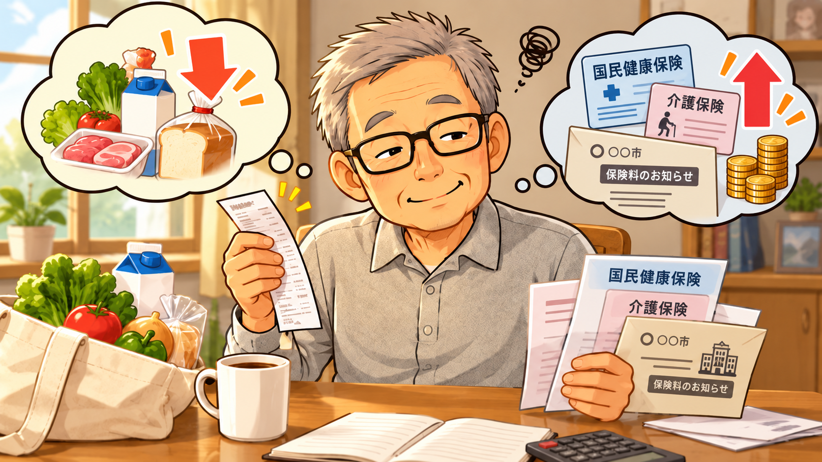食品の消費税が下がっても社会保険料は高くなる