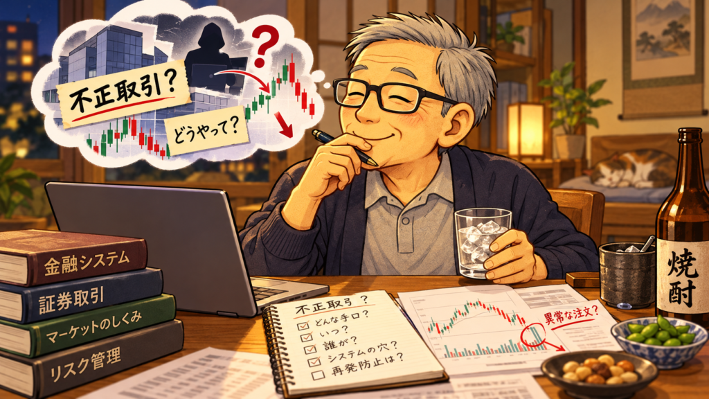 不正取引を追う迷探偵よたろー
