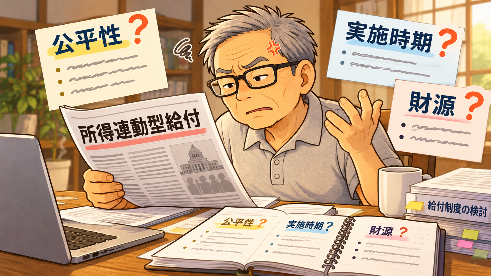所得連動型給付制度についての意見